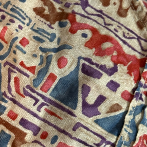 Multicolor Patterned Women's Top - Picture 2 of 5